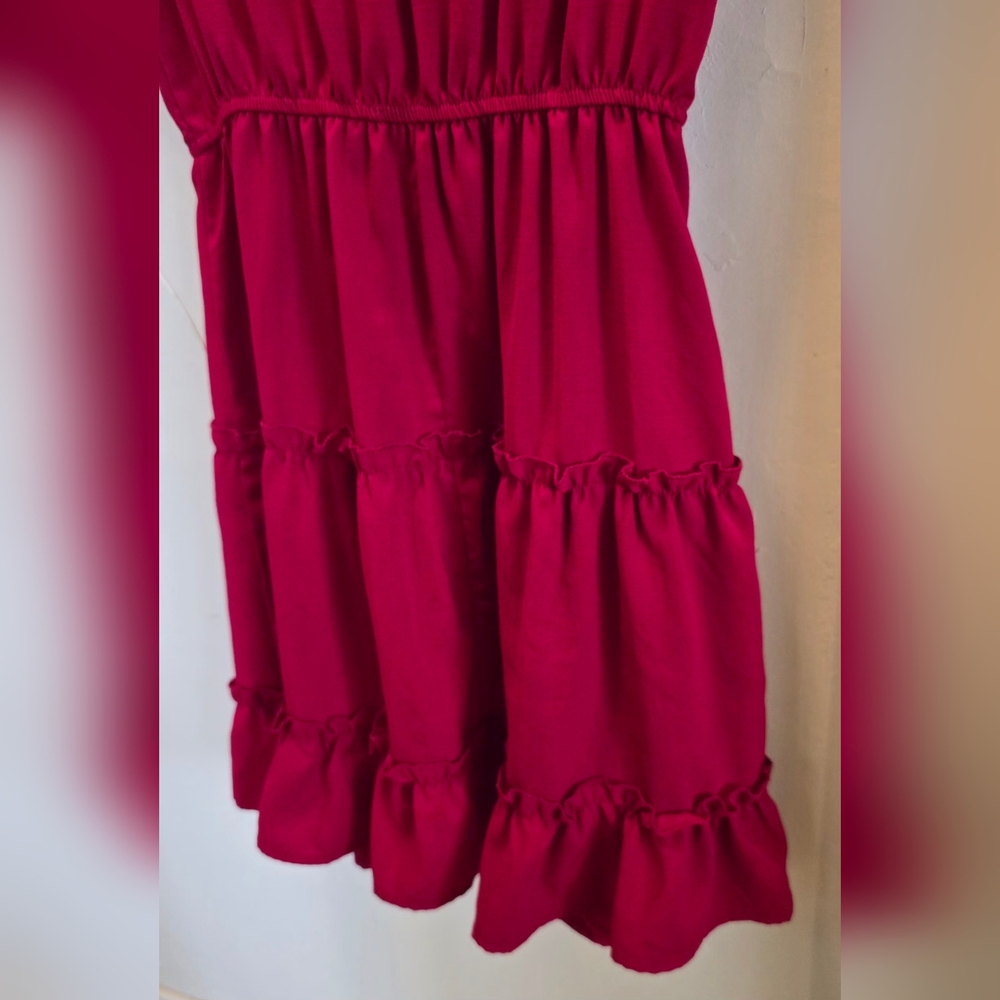 NWOT Cupshe Red Mini Dress XS - Picture 6 of 7